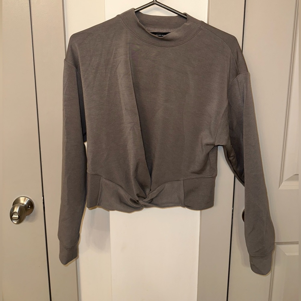 Club Monaco twist long sleeve top